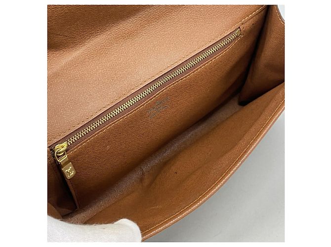 Louis Vuitton Monogram Bordeaux Schultertasche Braun - Ansicht 4