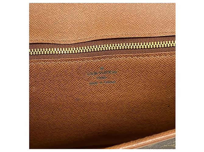 Louis Vuitton Monogram Bordeaux Schultertasche Braun - Ansicht 5
