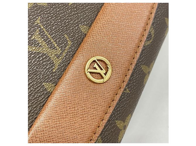 Louis Vuitton Monogram Bordeaux Schultertasche Braun - Ansicht 9