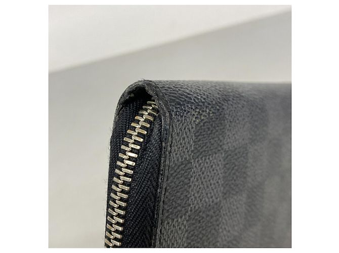 Cartera Larga Louis Vuitton Monogram Eclipse Zippy Organizer Negro - vista 7