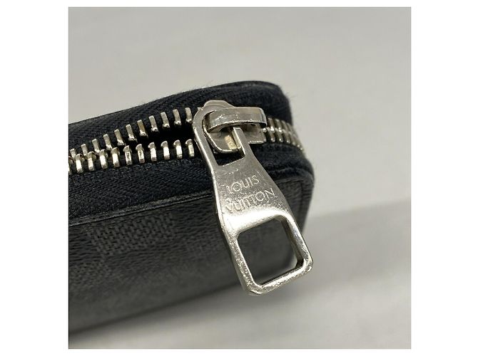 Cartera Larga Louis Vuitton Monogram Eclipse Zippy Organizer Negro - vista 8