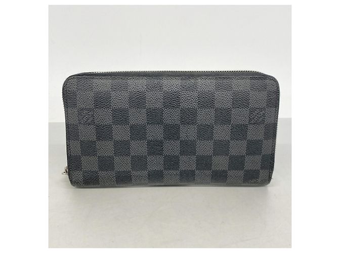 Cartera Larga Louis Vuitton Monogram Eclipse Zippy Organizer Negro - vista 9
