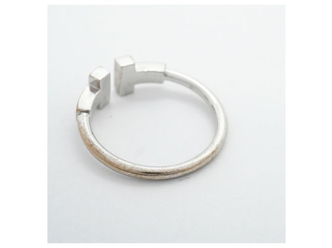 Autre Marque Tiffany & Co. T Wire Ring aus 18K Weißgold - Ansicht 7