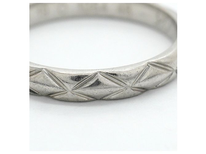 Chanel Matelassé Platinum Band Ring - Ansicht 11