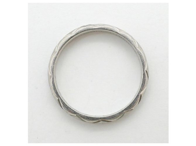 Chanel Matelassé Platinum Band Ring - Ansicht 3