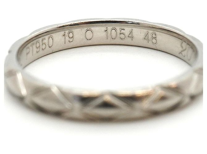 Chanel Matelassé Platinum Band Ring - Ansicht 5