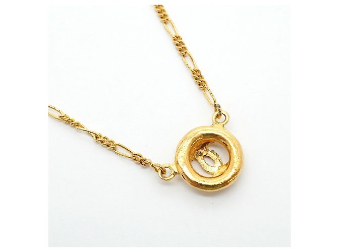 Chanel Coco Mark Circle Halskette Golden - Ansicht 2
