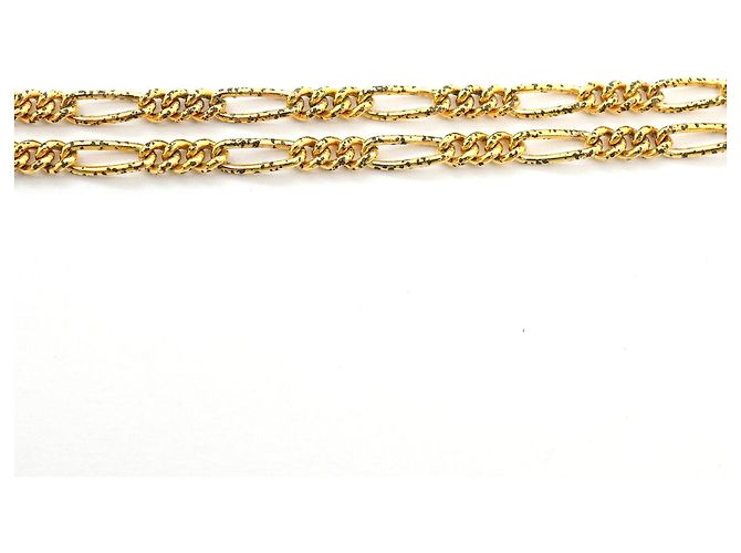 Chanel Coco Mark Circle Halskette Golden - Ansicht 9