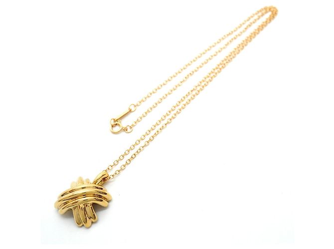 Autre Marque Collana Signature di Tiffany & Co. in oro giallo 18K - vista 3