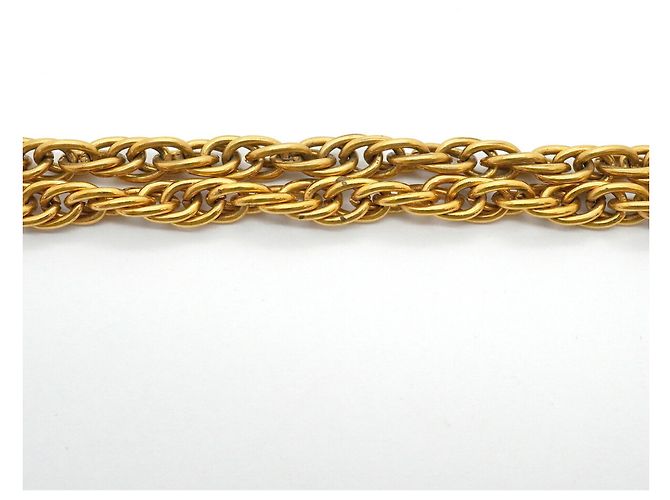 Collana Chanel placcata oro D'oro - vista 10