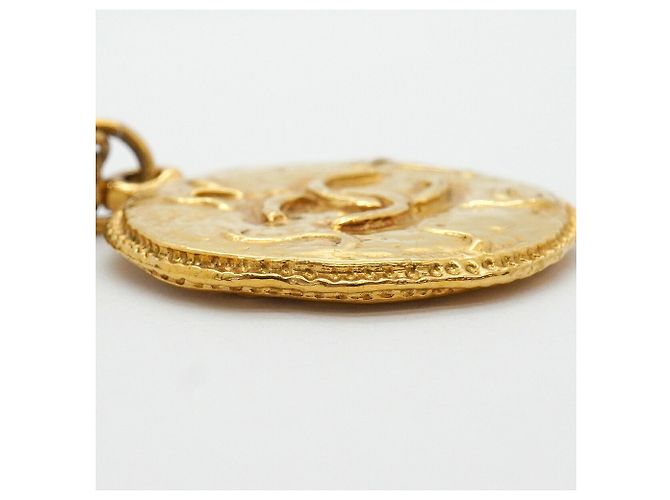 Collana Chanel placcata oro D'oro - vista 11