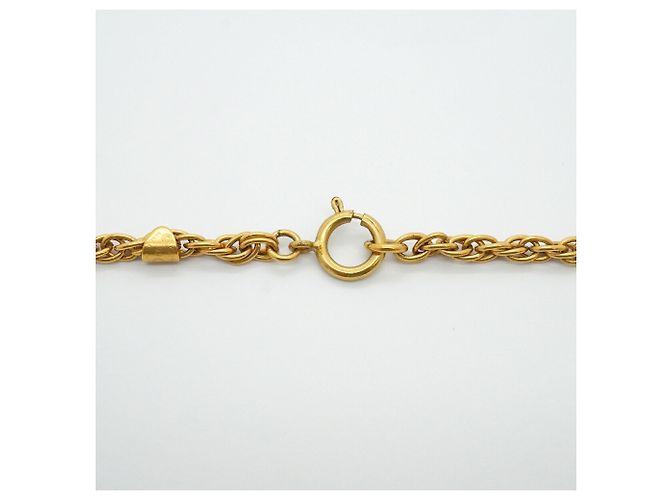 Collana Chanel placcata oro D'oro - vista 4