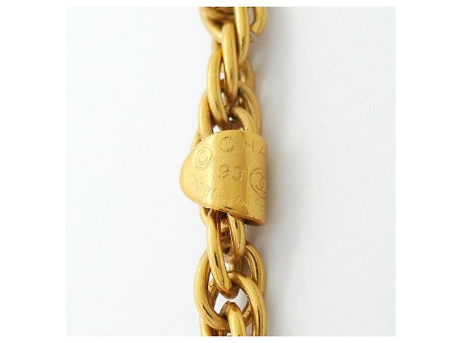 Collana Chanel placcata oro D'oro - vista 5