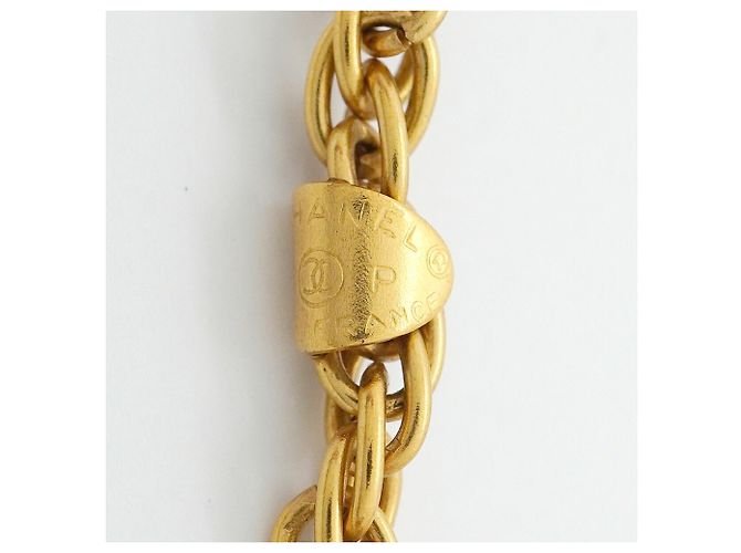 Collana Chanel placcata oro D'oro - vista 6