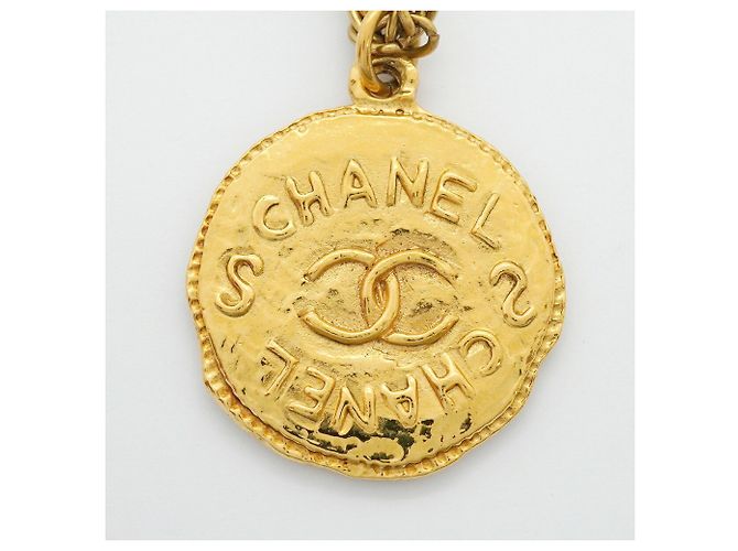 Collana Chanel placcata oro D'oro - vista 8