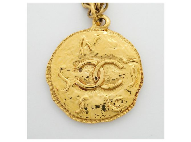 Collana Chanel placcata oro D'oro - vista 9