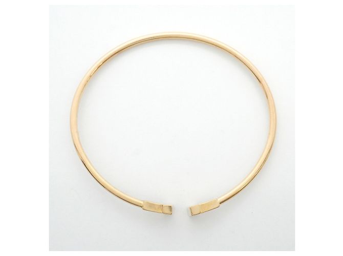 Autre Marque Bracciale rigido T-Wire Narrow Tiffany & Co. in oro rosa 18K - vista 3