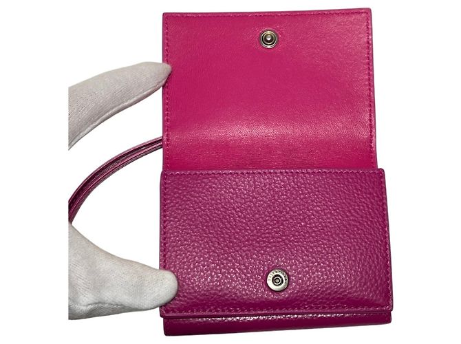 Cartera Neo-Classic Tri-fold Balenciaga Rosa - vista 3