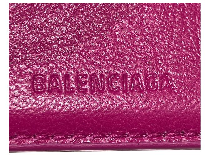 Cartera Neo-Classic Tri-fold Balenciaga Rosa - vista 4