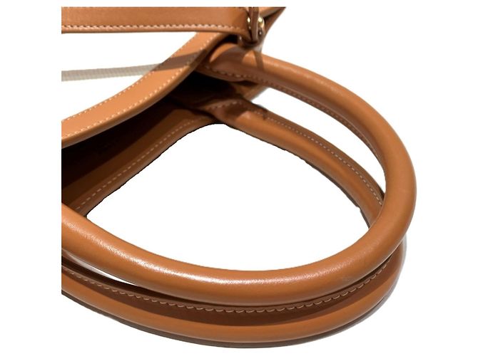 Cabas Céline Bolso Tote Vertical Small Celine Blanco - vista 7