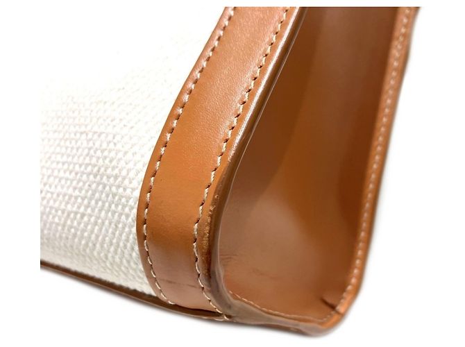 Cabas Céline Bolso Tote Vertical Small Celine Blanco - vista 9