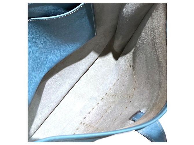 Hermès Borsa a tracolla Hermes Evelyne PM in azzurro Blu chiaro - vista 5