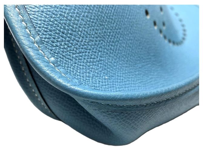 Hermès Borsa a tracolla Hermes Evelyne PM in azzurro Blu chiaro - vista 8