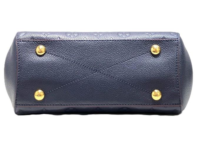 Louis Vuitton Montaigne BB Handtasche Rot Monogramm - Ansicht 3