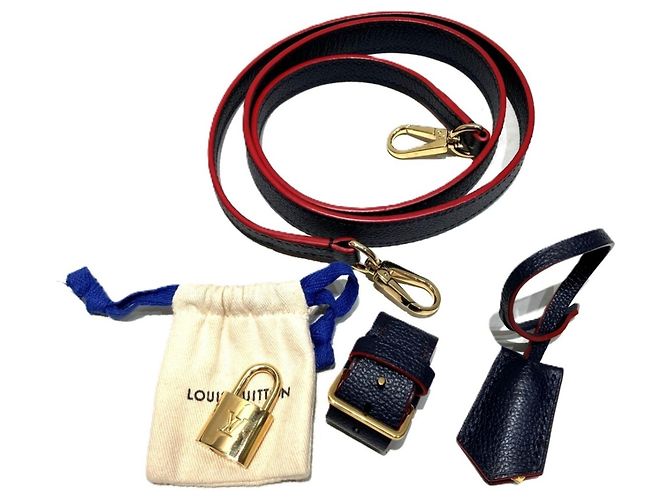 Louis Vuitton Montaigne BB Handtasche Rot Monogramm - Ansicht 5