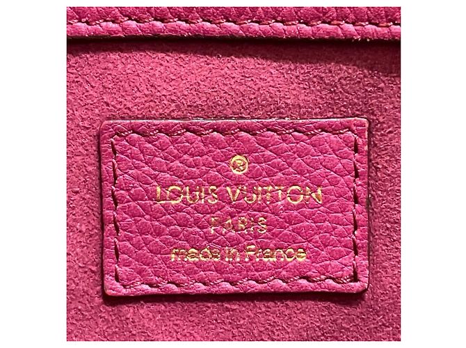 Borsa Tote Louis Vuitton Pallas Shopper Marrone Porpora - vista 4