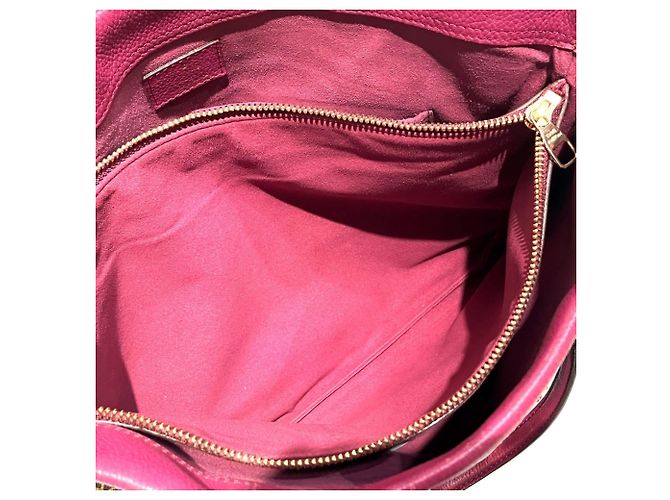 Borsa Tote Louis Vuitton Pallas Shopper Marrone Porpora - vista 7