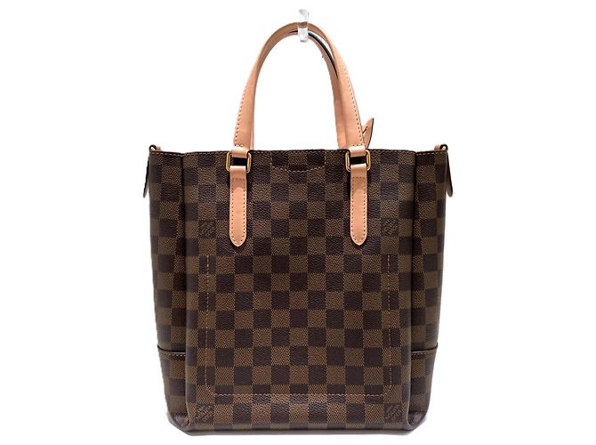 Borsa Louis Vuitton Belmont Marrone - vista 2