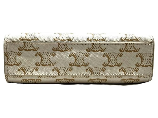 Céline Celine Mini Vertical Cabas Tote Bag Weiß - Ansicht 3