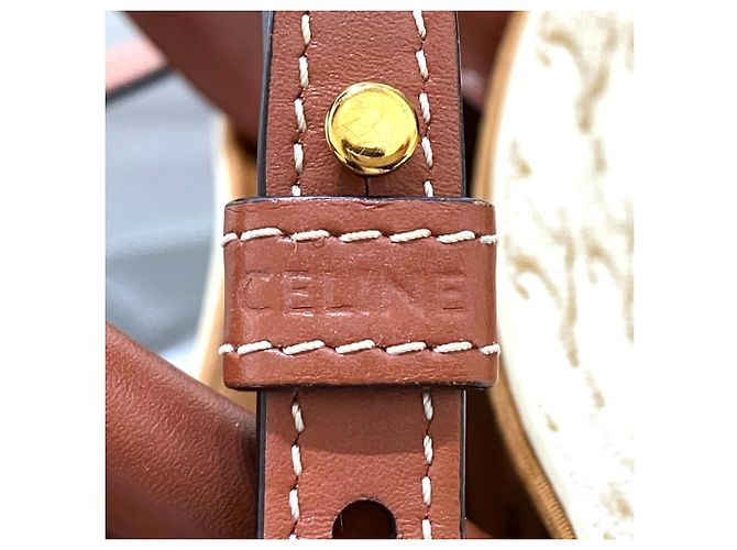 Céline Celine Mini Vertical Cabas Tote Bag Weiß - Ansicht 4