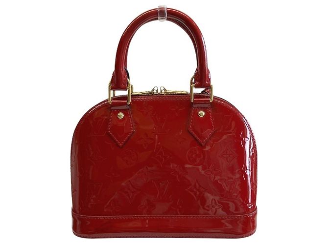 Borsa Louis Vuitton Alma BB Rosso - vista 2