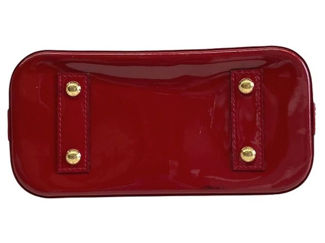 Borsa Louis Vuitton Alma BB Rosso - vista 3