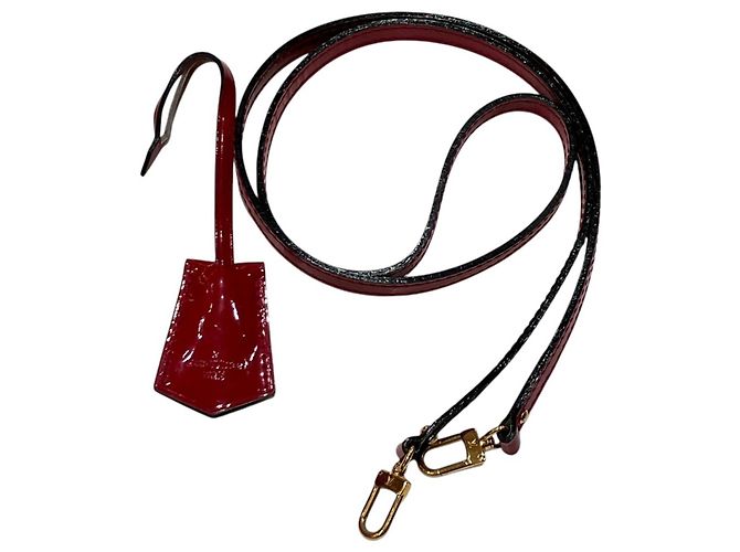Borsa Louis Vuitton Alma BB Rosso - vista 5