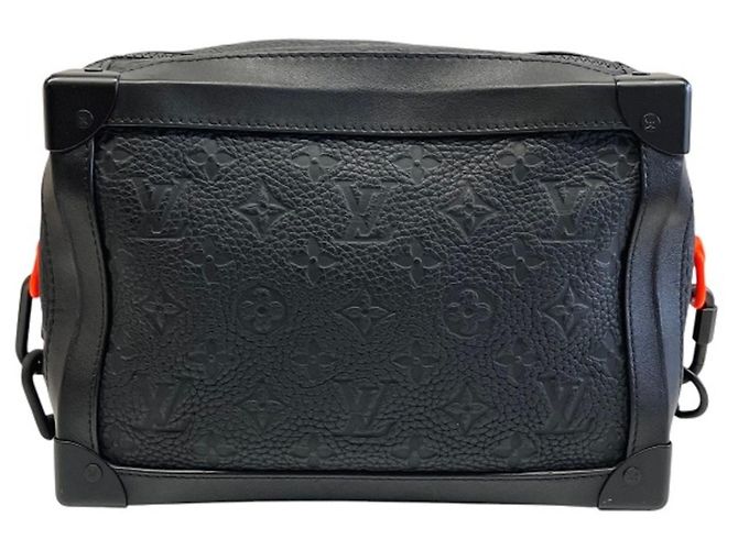 Louis Vuitton Soft Trunk Schultertasche Schwarz Monogramm - Ansicht 2