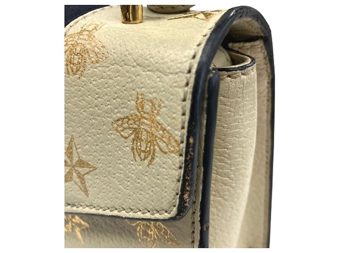 Borsa a tracolla Gucci Bee & Star Crudo - vista 3