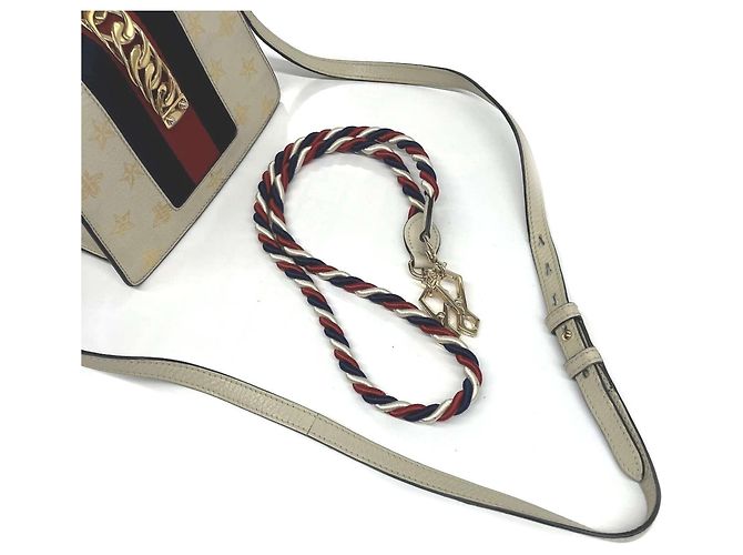 Borsa a tracolla Gucci Bee & Star Crudo - vista 8