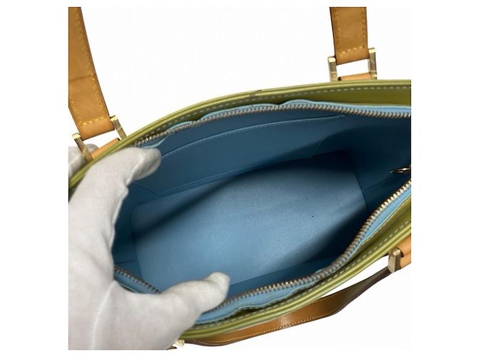 Borsa Tote Louis Vuitton Houston Verde - vista 9