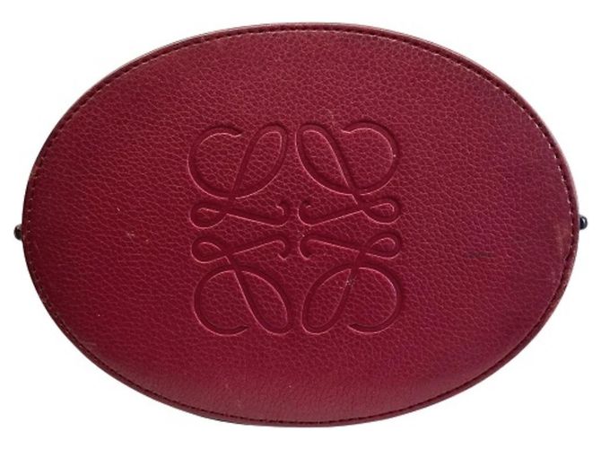 Borsa a secchiello Gate Loewe Rosso - vista 3