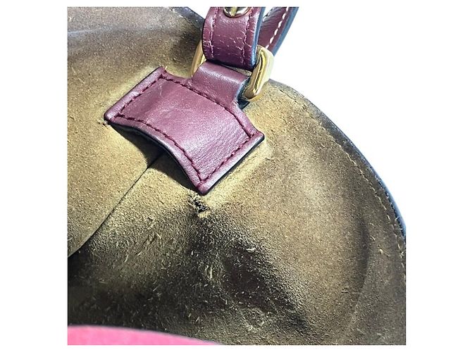Borsa a secchiello Gate Loewe Rosso - vista 9
