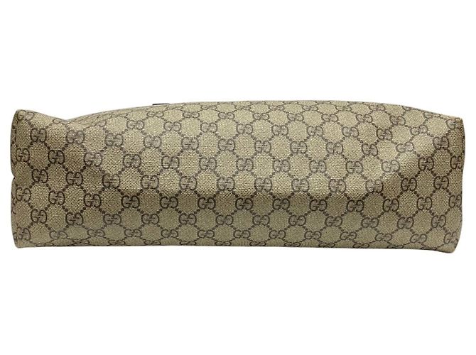 Borsa Tote Gucci GG Supreme Canvas Beige - vista 3