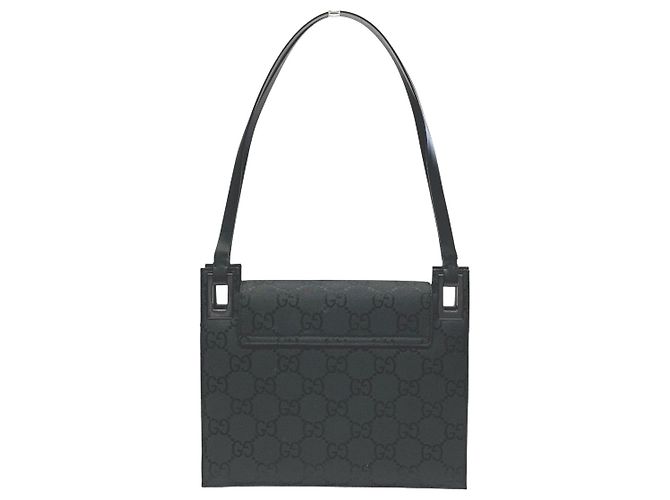 Gucci GG Canvas Schultertasche Schwarz - Ansicht 2