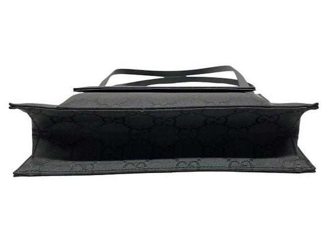 Gucci GG Canvas Schultertasche Schwarz - Ansicht 3
