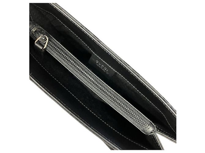 Gucci GG Canvas Schultertasche Schwarz - Ansicht 7