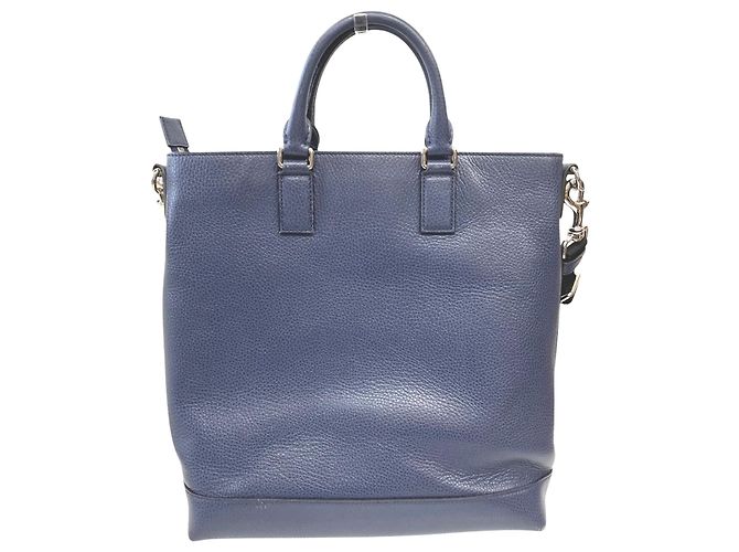 Bolso Tote 2-Way Gucci Cosmopolis Azul marino - vista 2