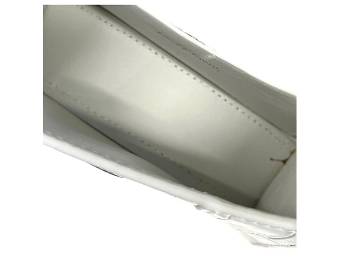 Borsa a tracolla 2-Way Balenciaga Hourglass Mini Bianco - vista 6
