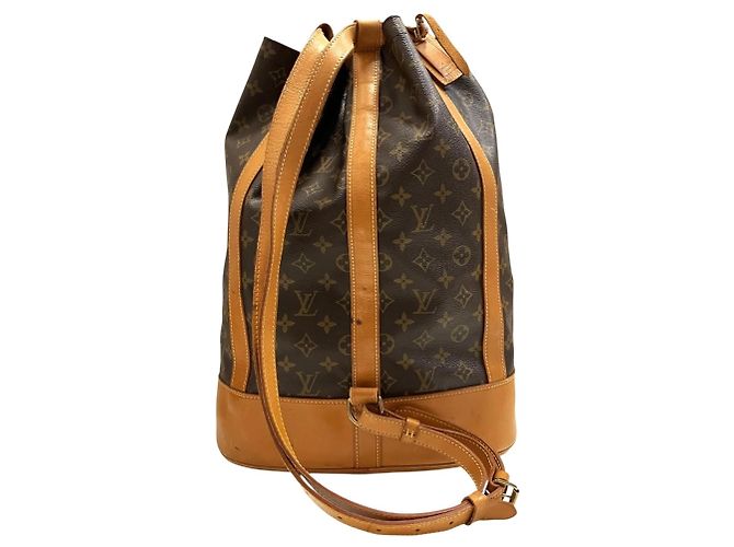 Borsa a tracolla Louis Vuitton Randonee GM Marrone - vista 2